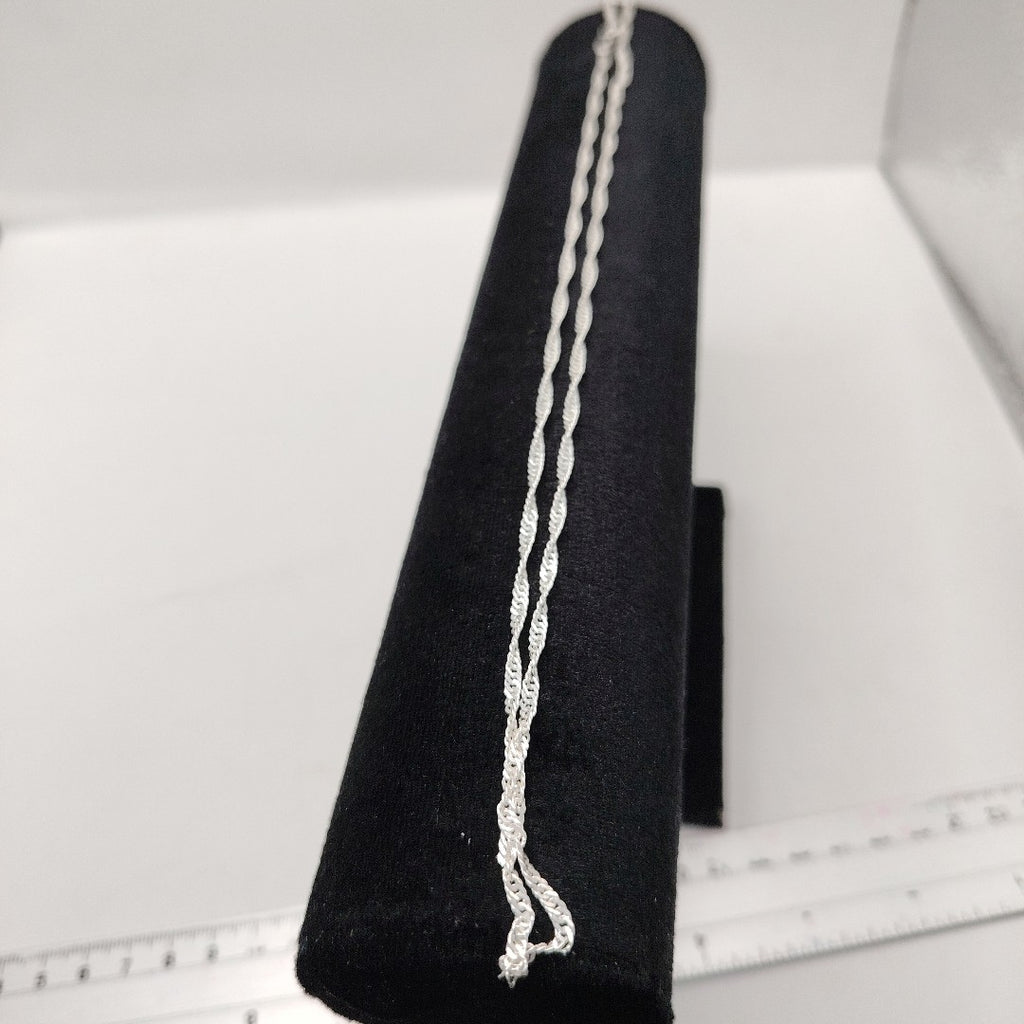 CADENA MEDIO TZL PLATA .925 55 CM 4.22 GR (NUEVO)
