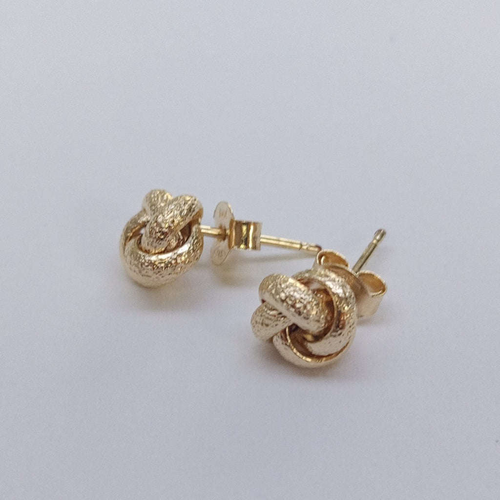 BROQUELES PAR ORO 14 K 1,10 GRMS (SEMINUEVO)