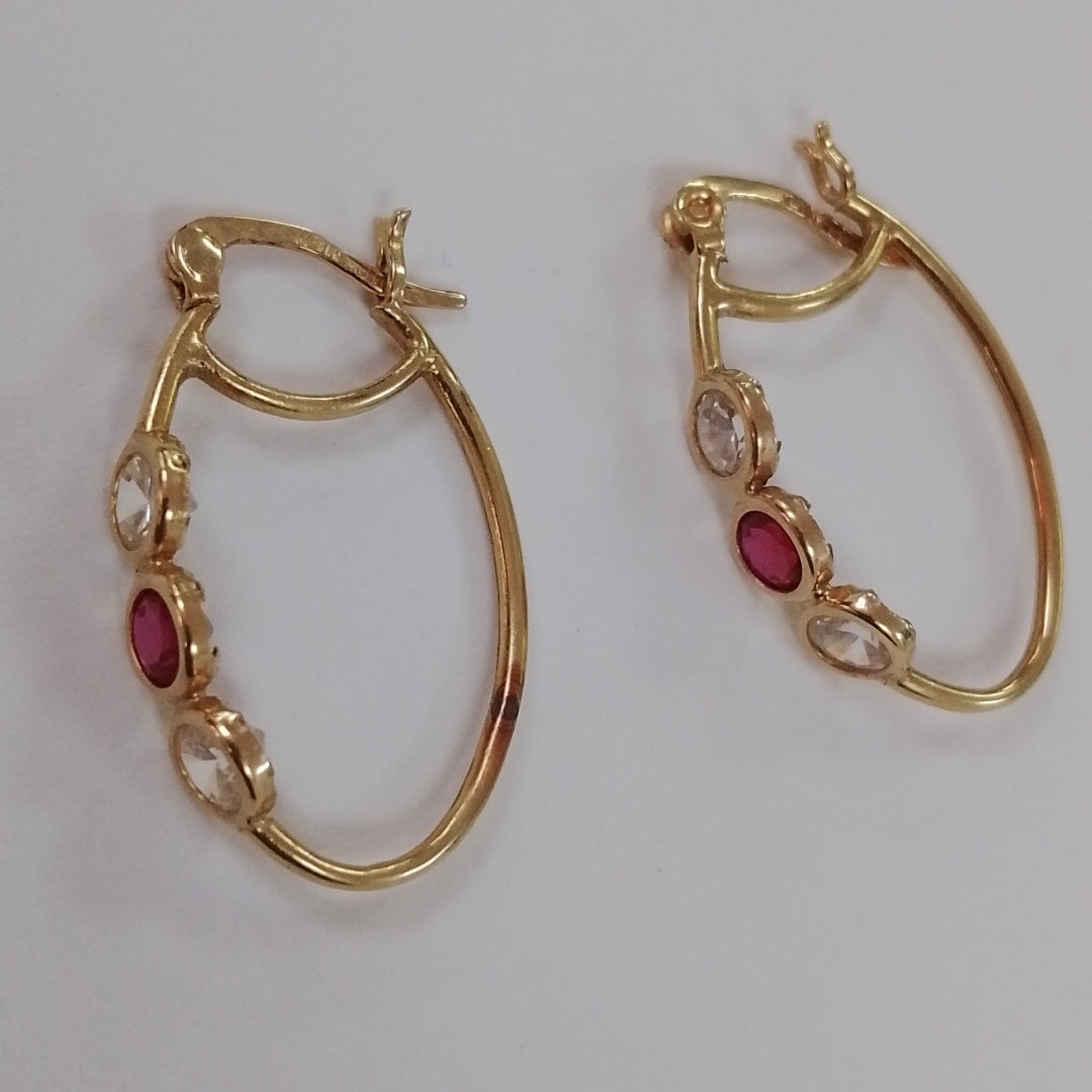 ARRACADAS PAR ORO 10 K 2,80 GRMS (SEMINUEVO)