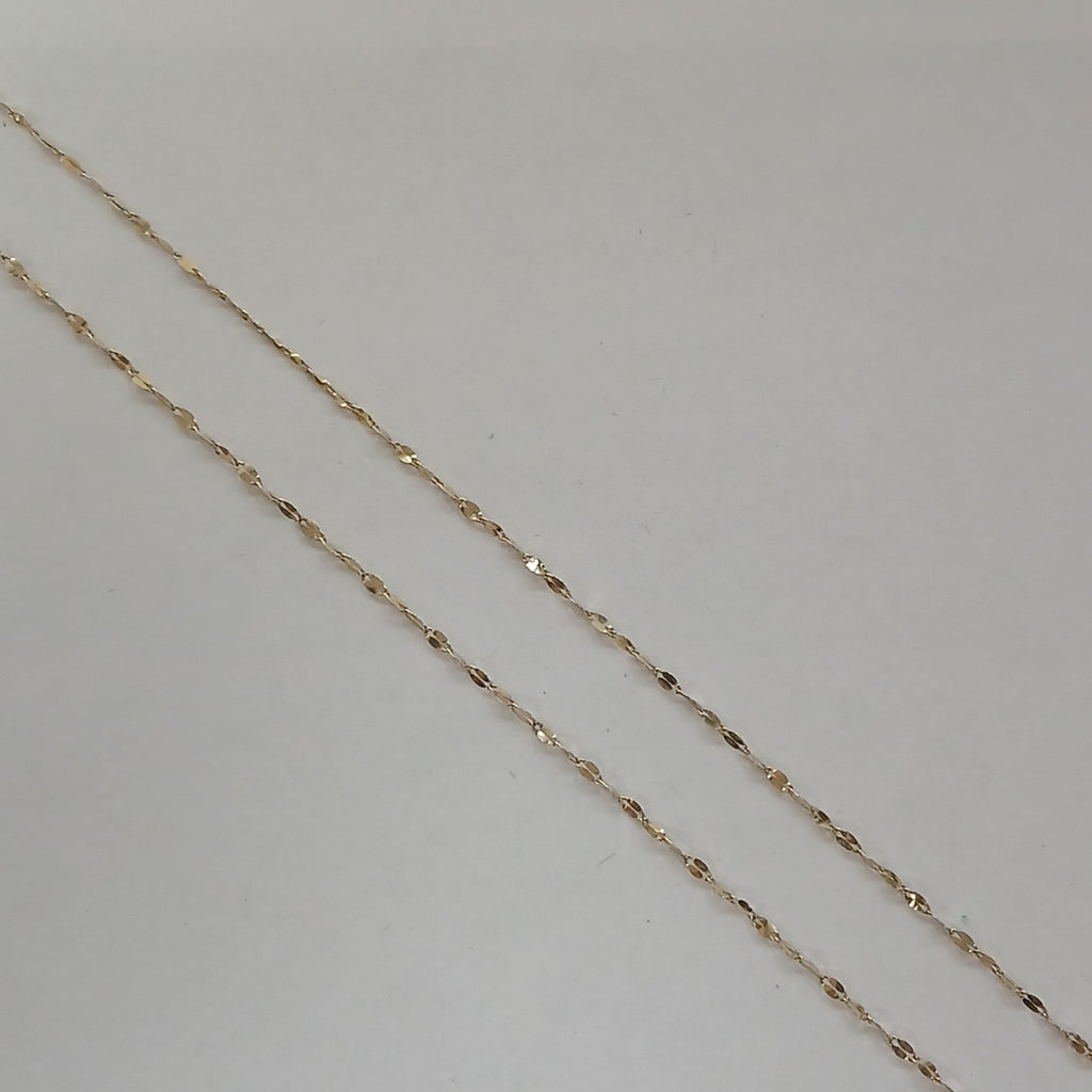 CADENA ORO 10 K 0.6 GRMS (SEMINUEVO)