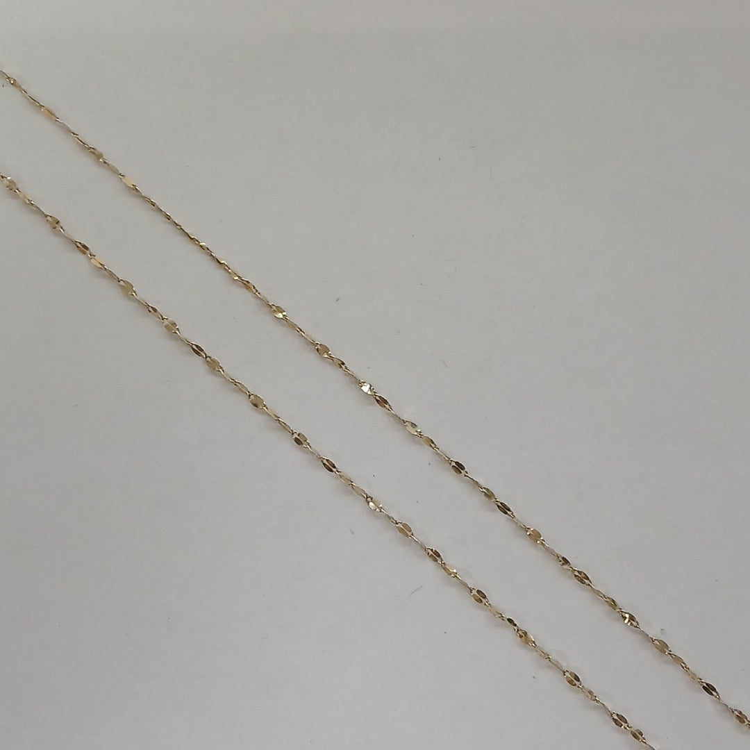 CADENA ORO 10 K 0.6 GRMS (SEMINUEVO)