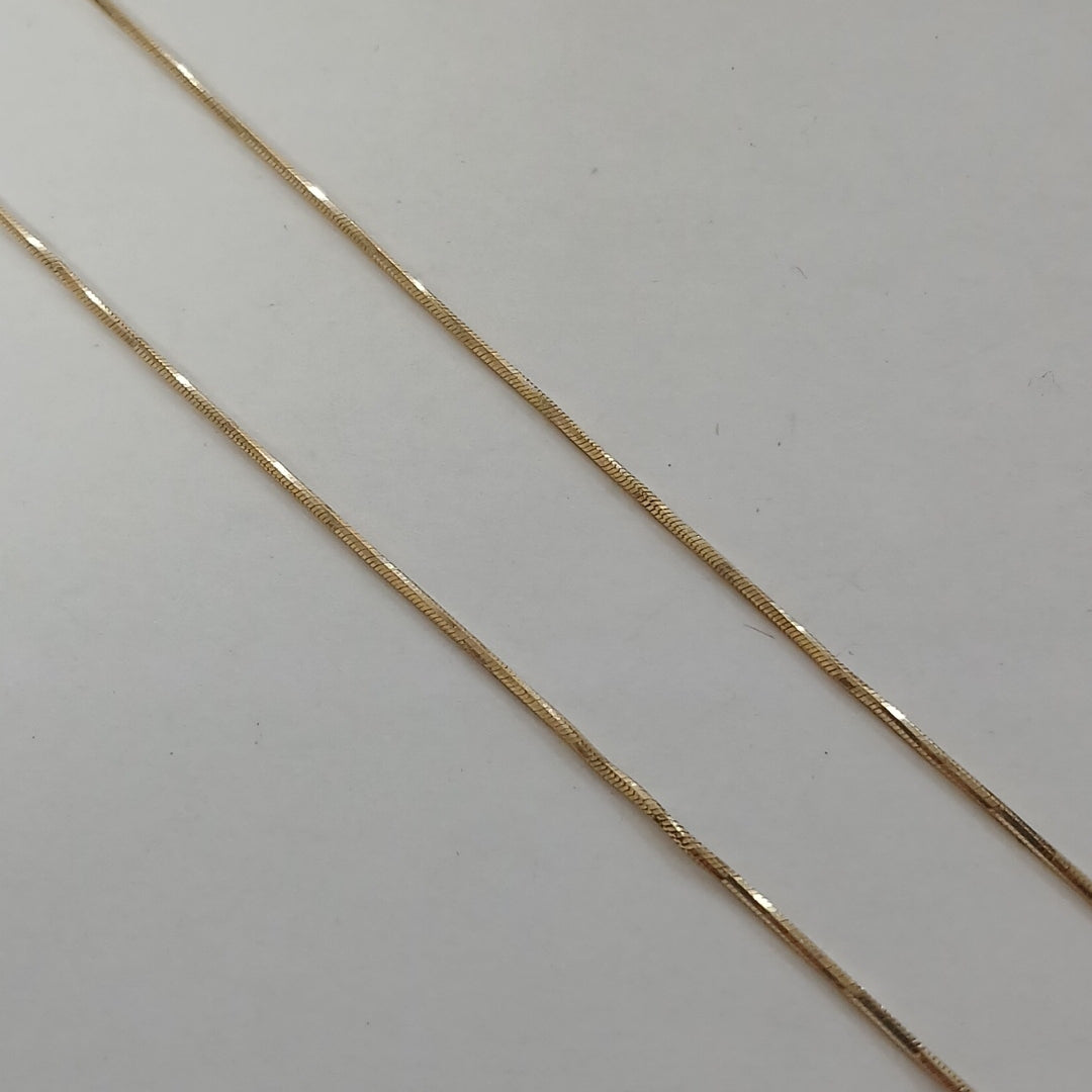 GARGANTILLA ORO 14 K 4.3 GRMS (SEMINUEVO)