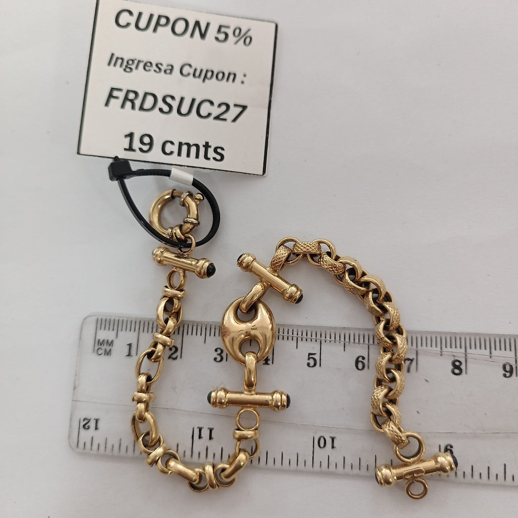 PULSERA ORO 18 K 14,40 GRMS (SEMINUEVO)
