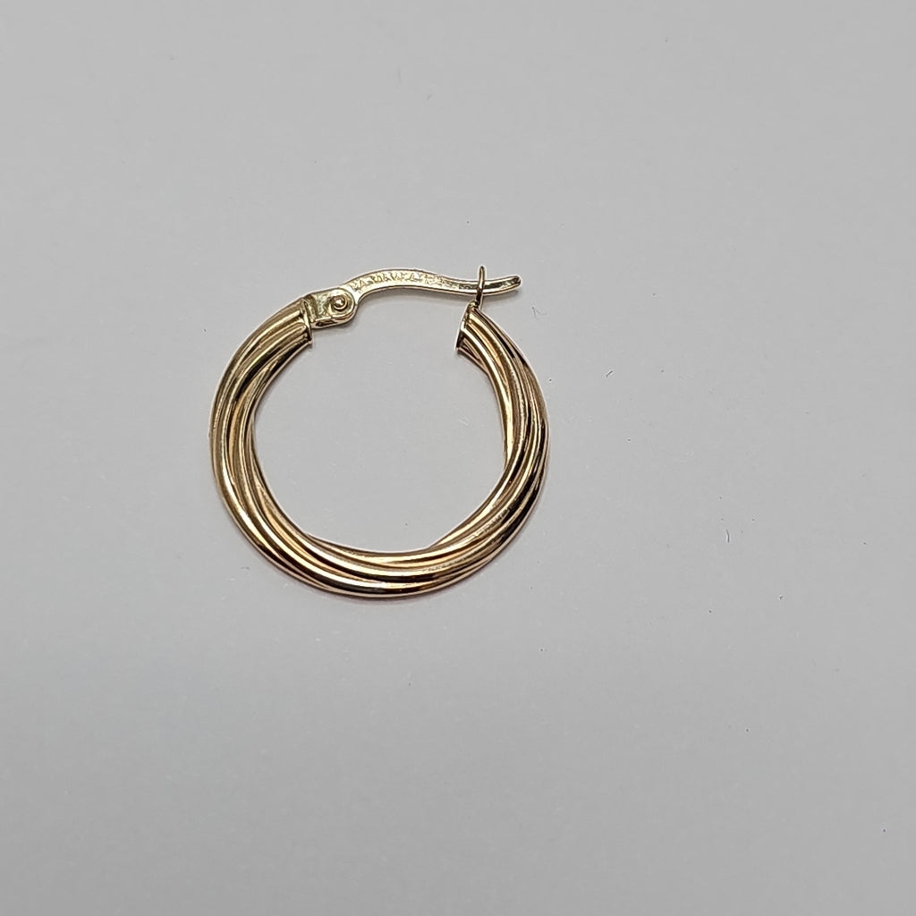 ARRACADAS ORO 14K 1.5 (NUEVO)