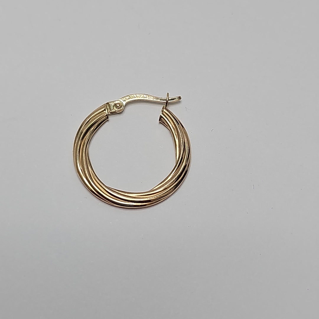 ARRACADAS ORO 14K 1.5 (NUEVO)