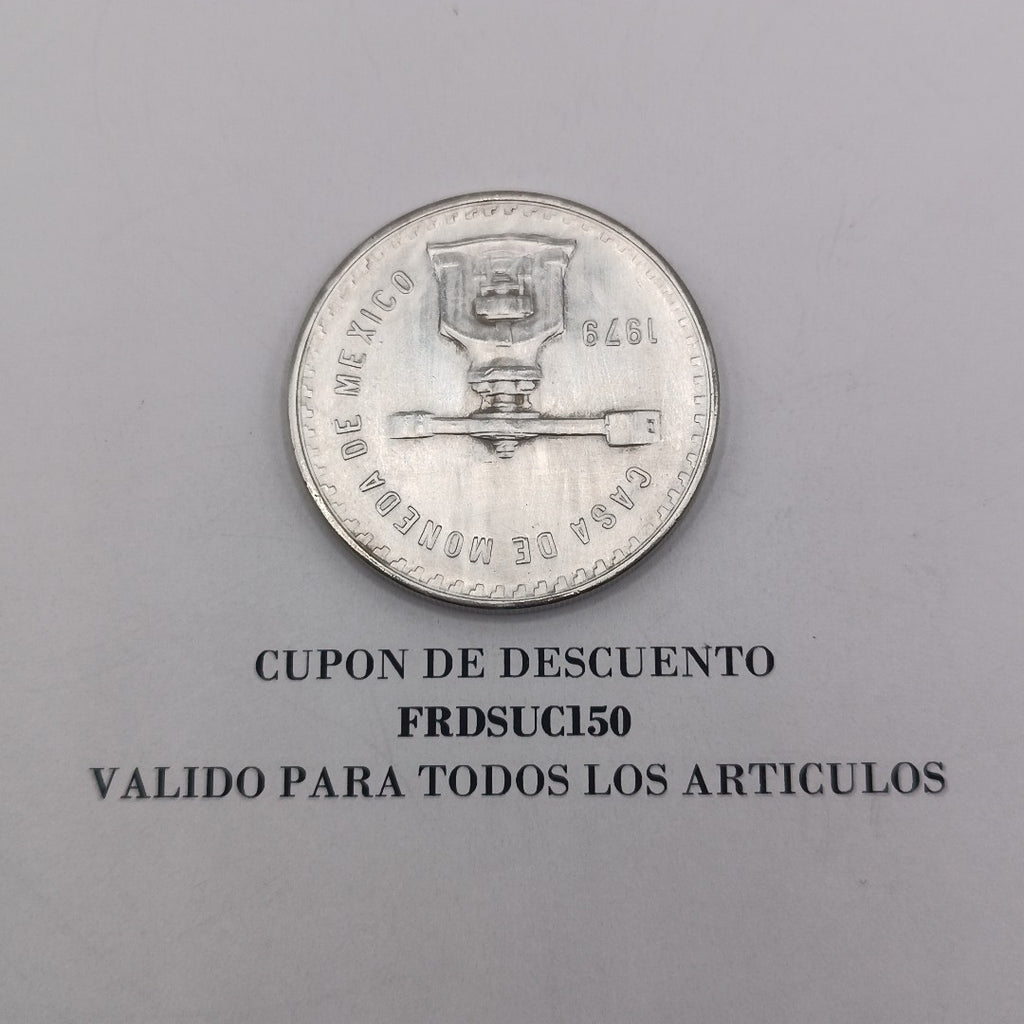 MEDALLA CONMEMORATIVA PLATA 33,70 GRMS (SEMINUEVO)