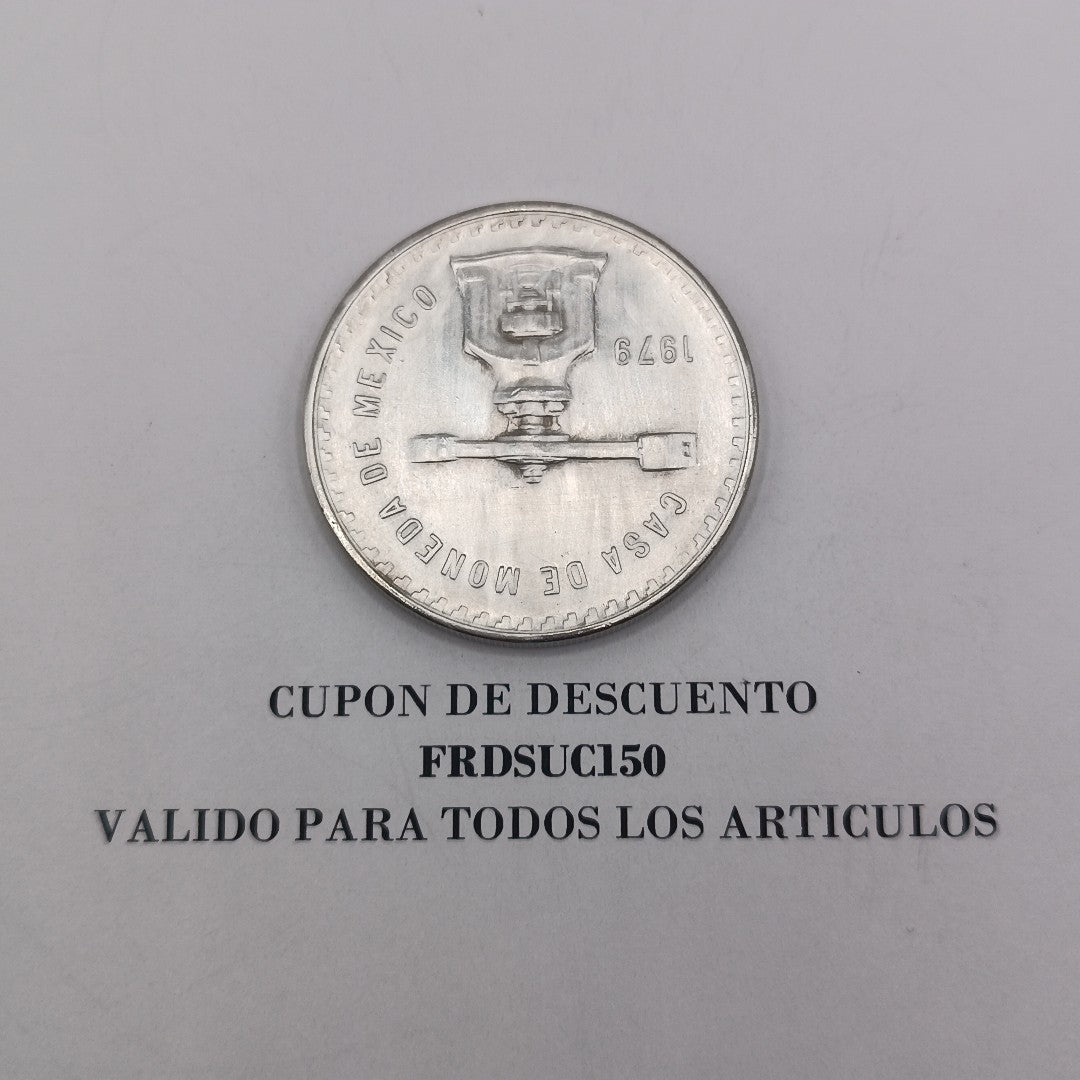 MEDALLA CONMEMORATIVA PLATA 33,70 GRMS (SEMINUEVO)