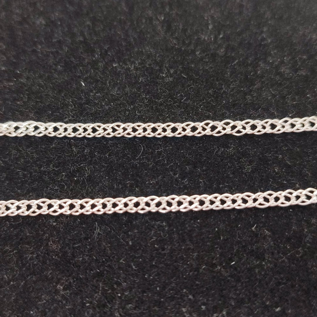 CADENA DOBLE ESLABON PLATA .925 50 CM 3.63 GR (NUEVO)