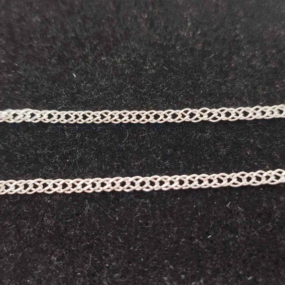 CADENA DOBLE ESLABON PLATA .925 50 CM 3.63 GR (NUEVO)