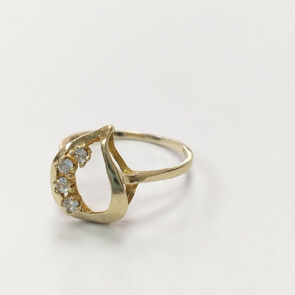 ANILLO ORO 10 K 1.3 GRMS (SEMINUEVO)