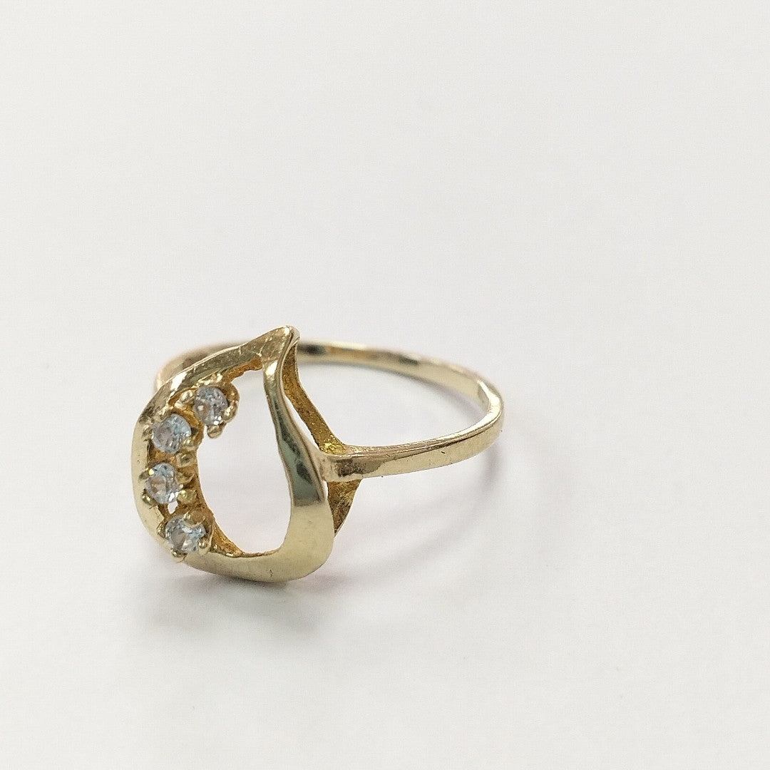 ANILLO ORO 10 K 1.3 GRMS (SEMINUEVO)