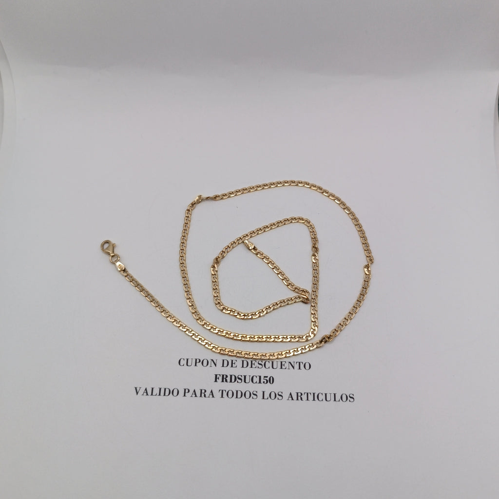 CADENA ORO 14 K 9.6 GRMS (SEMINUEVO)