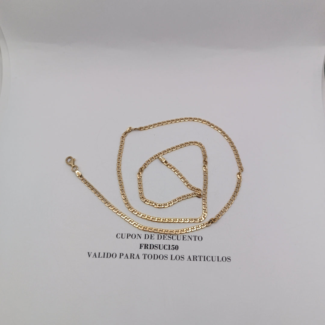 CADENA ORO 14 K 9.6 GRMS (SEMINUEVO)