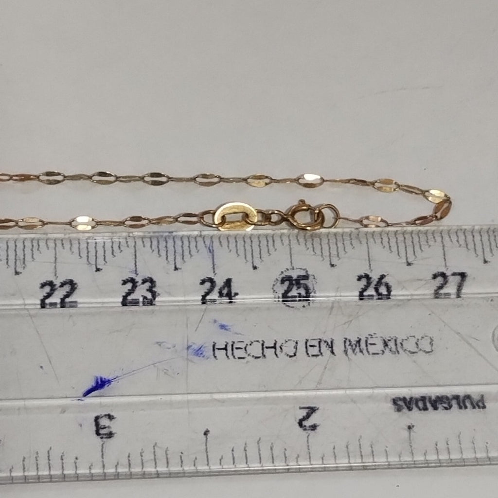 CADENA ORO COMBINADO 10 K 0.9 GRMS (SEMINUEVO)