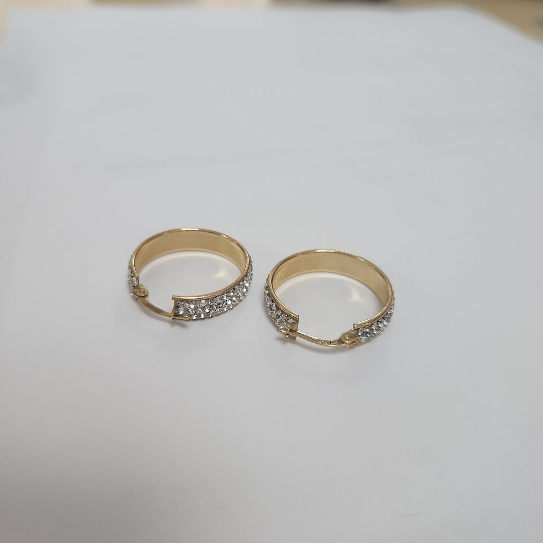 ARRACADAS PAR ORO 14 K 2.9 GRMS (SEMINUEVO)