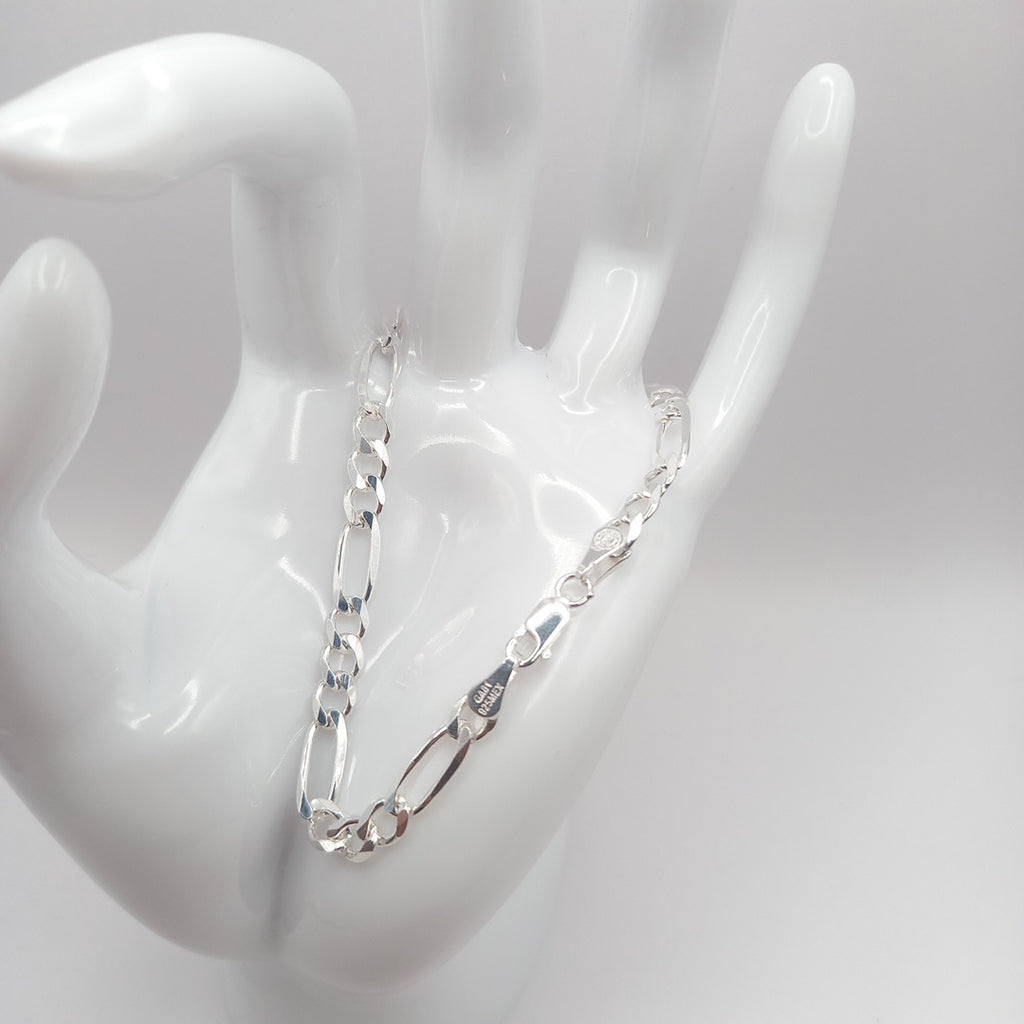 PULSERA 3X1 PLATA .925 18 CM 5.43 GR (NUEVO)