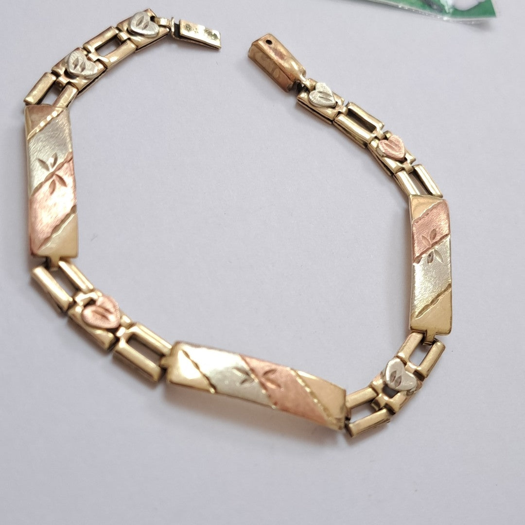 PULSERA ORO 10 K 8.5 GRMS (SEMINUEVO)