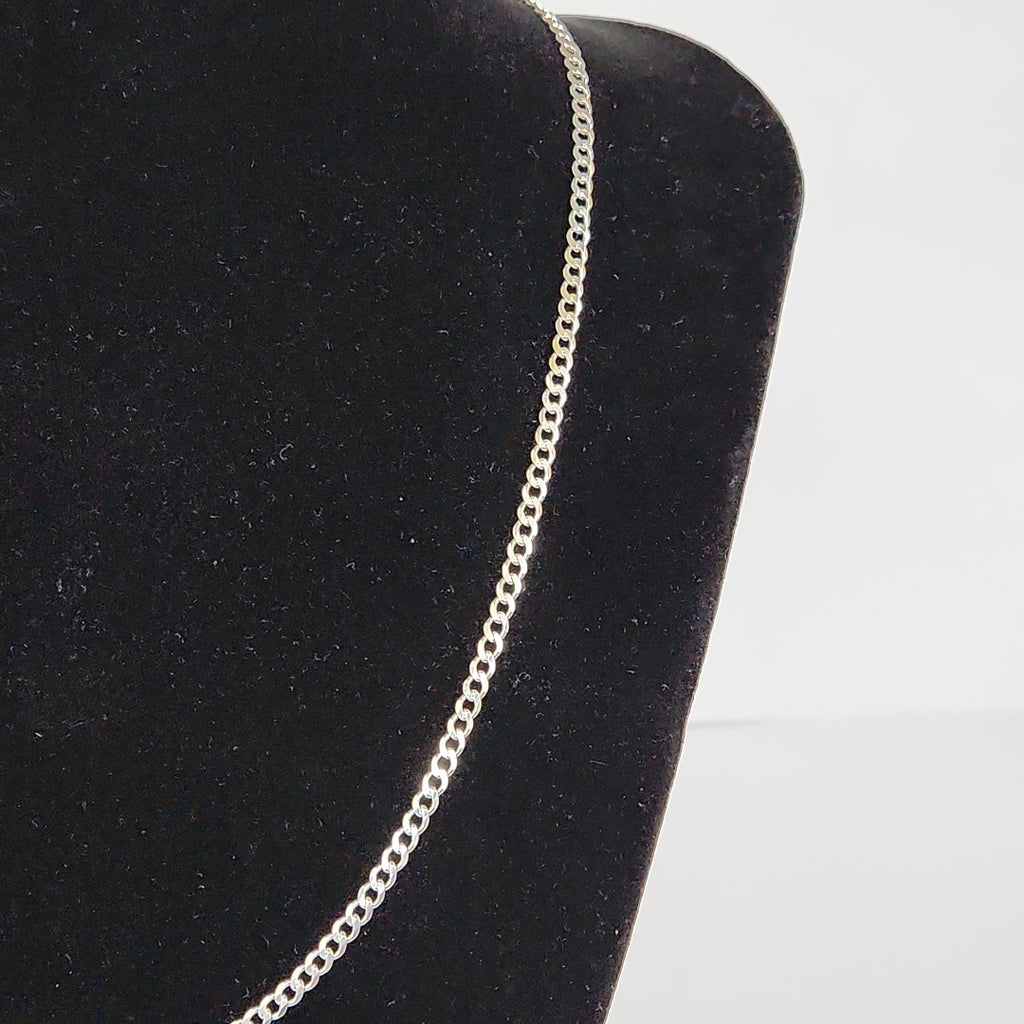 CADENA BARBADA PLATA .925 55 CM 8.22 GR (NUEVO)