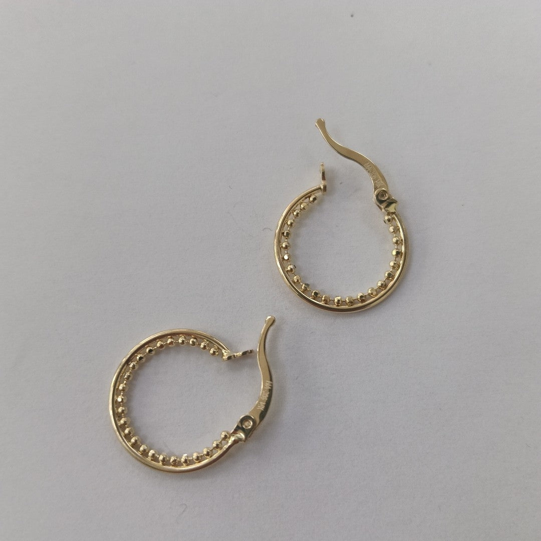 ARRACADAS ORO 14K 1.7 (NUEVO)