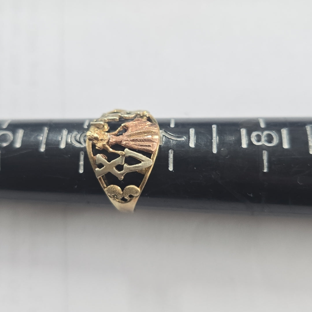 ANILLITO ORO 10 K 2 GRMS (SEMINUEVO)