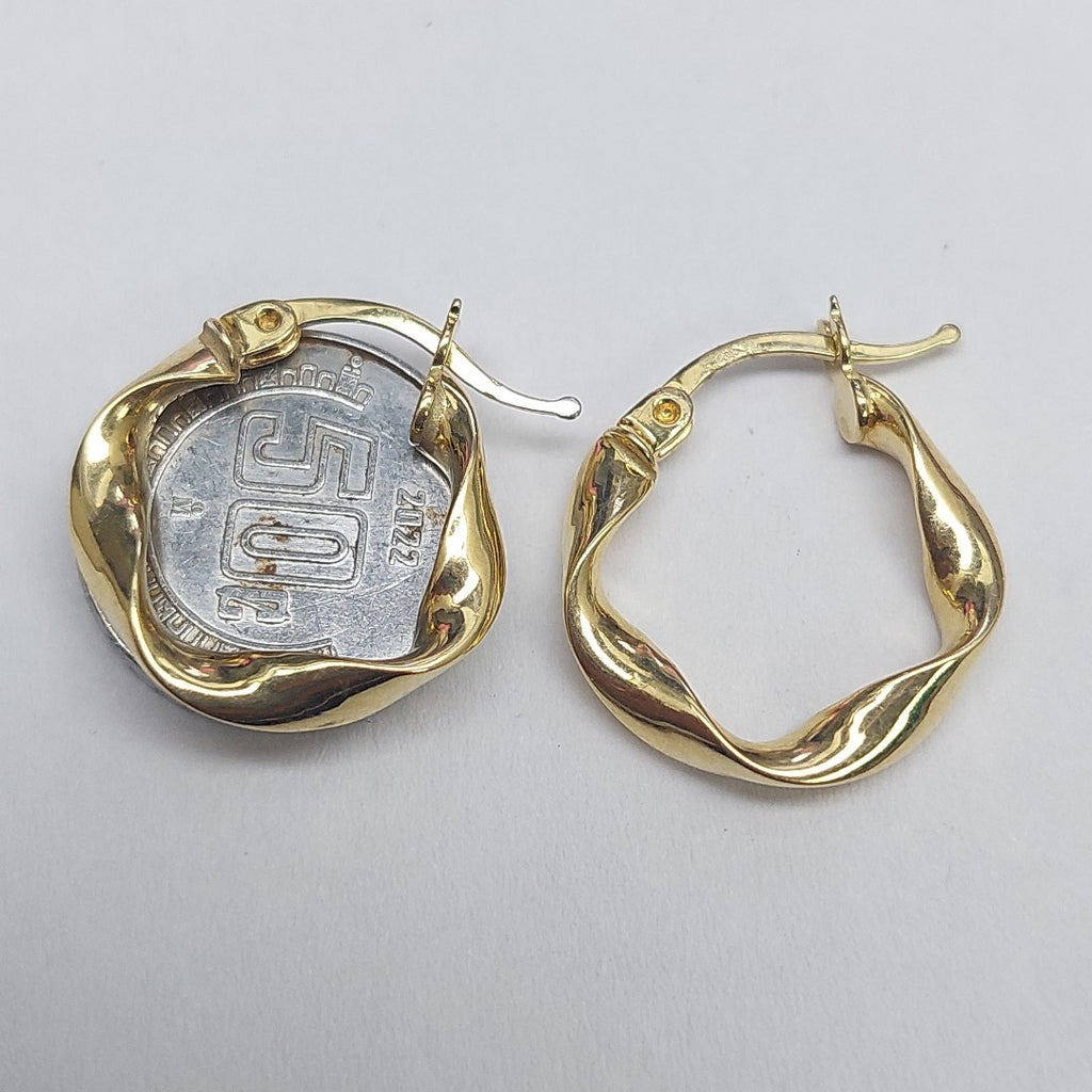 ARRACADAS ORO 14K 1.4 (NUEVO)