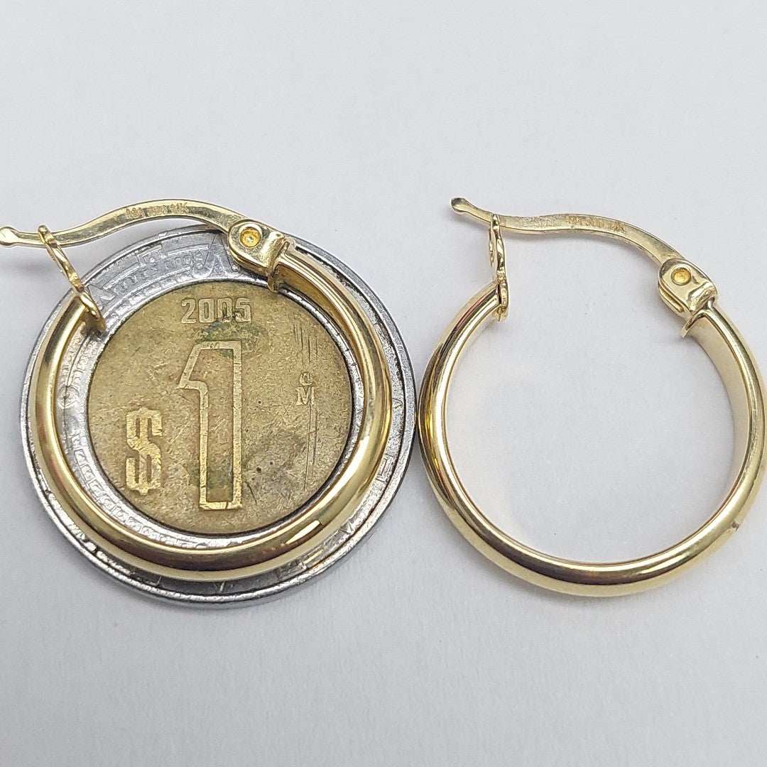 ARRACADAS ORO 14K 1.4 (NUEVO)
