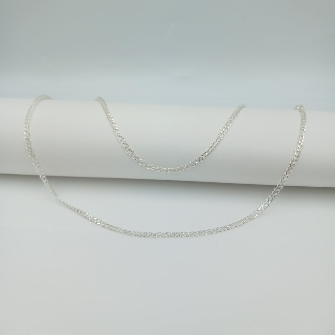 CADENA DOBLE ESLABON PLATA .925 60 CM 4.23 GR (NUEVO)