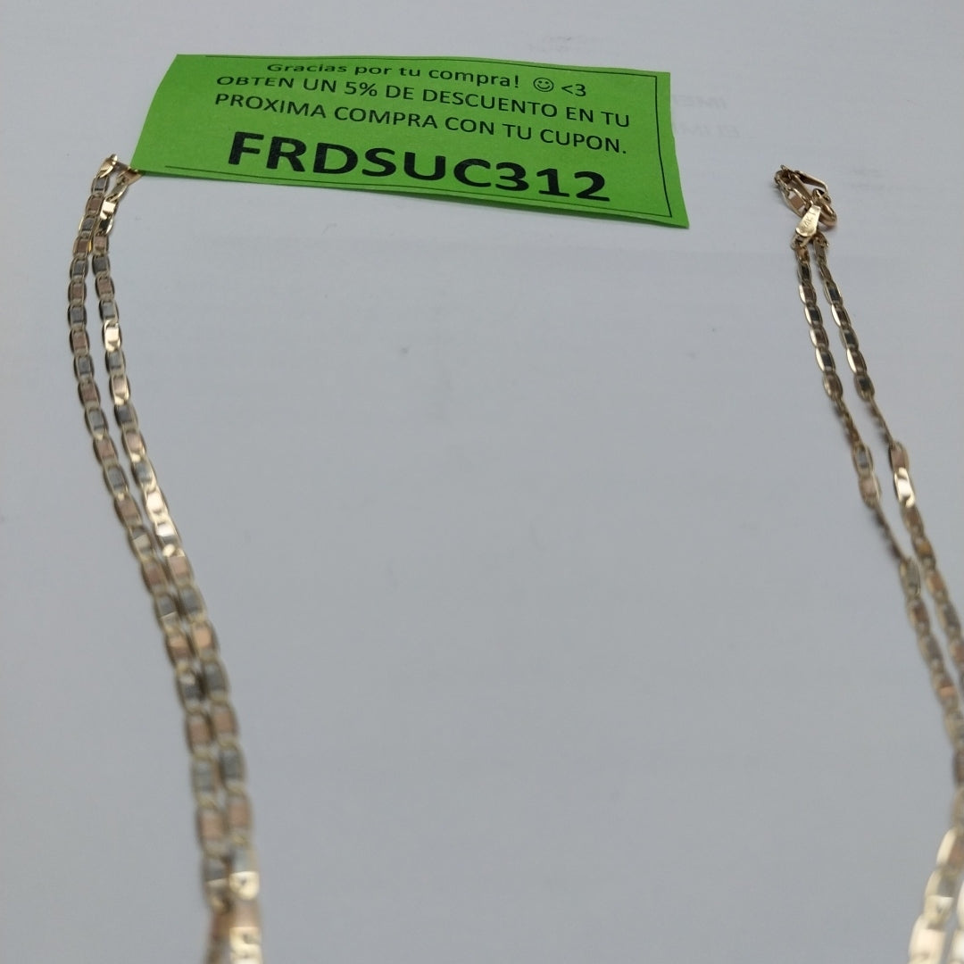 CADENA ORO 10 K 3,50 GRMS (SEMINUEVO)