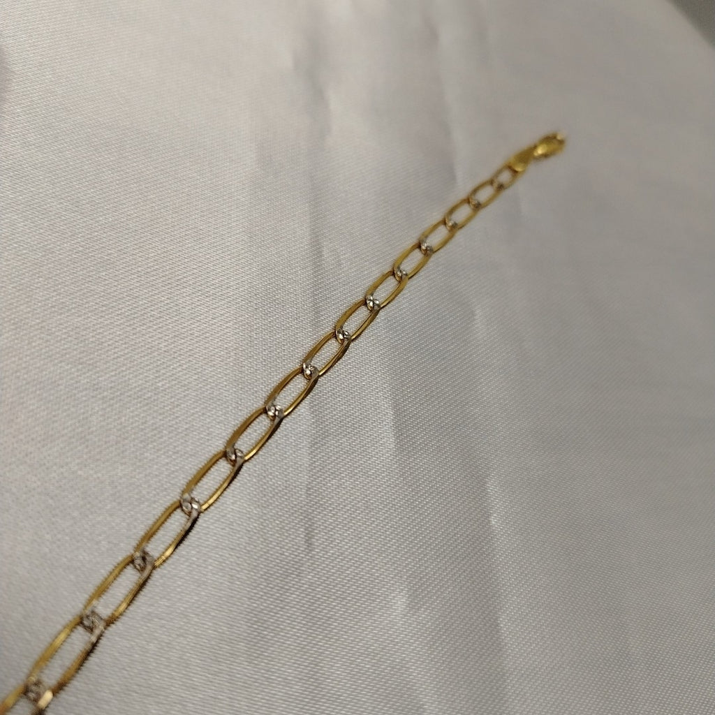 PULSERA TEJIDO ESLABONES 4G 18 CM (NUEVO)