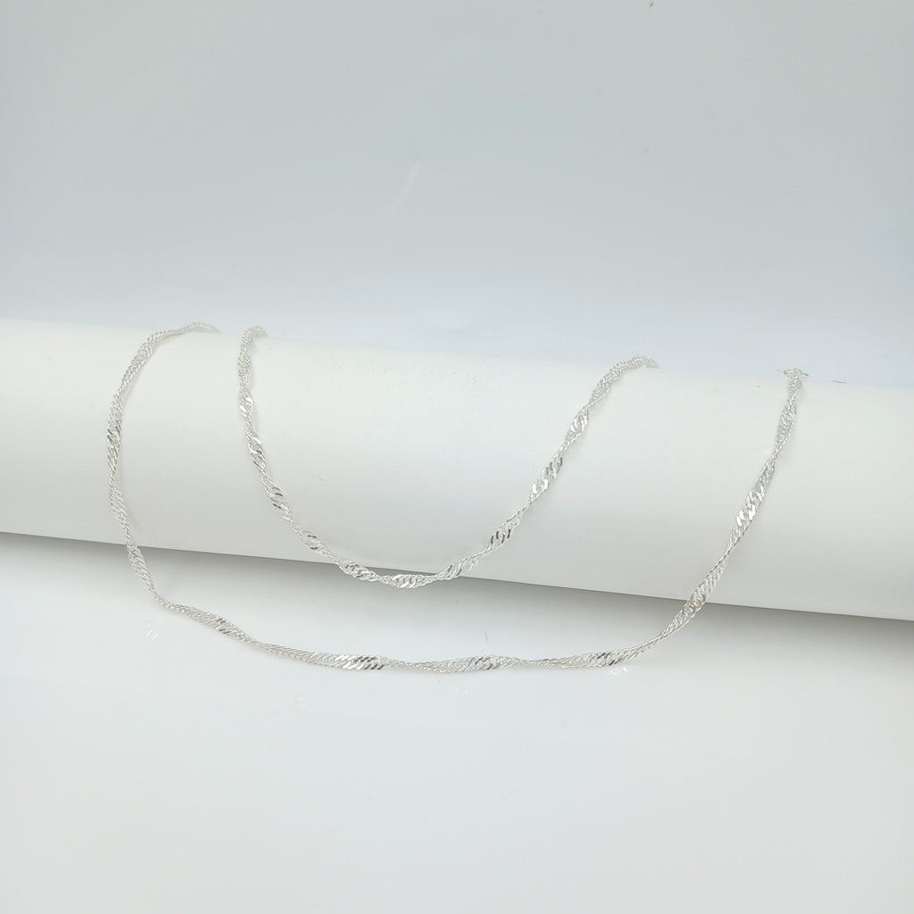 CADENA MEDIO TZL PLATA .925 55 CM 4.22 GR (NUEVO)