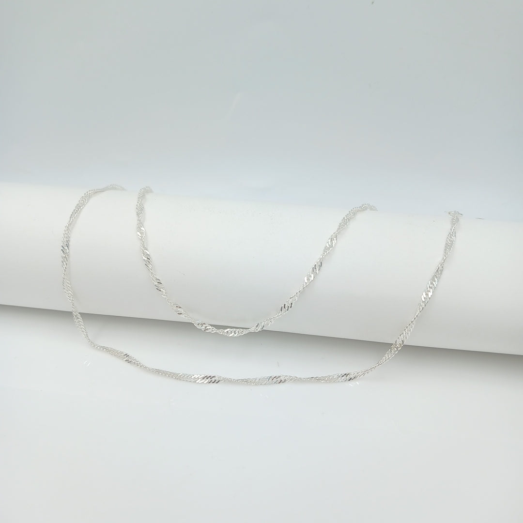 CADENA MEDIO TZL PLATA .925 55 CM 4.22 GR (NUEVO)