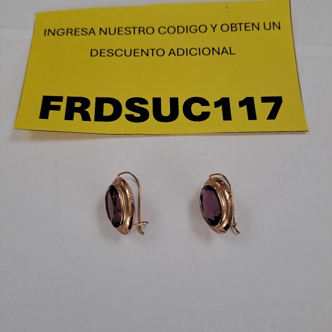 ARETES PAR ORO 10 K 3,10 GRMS (SEMINUEVO)