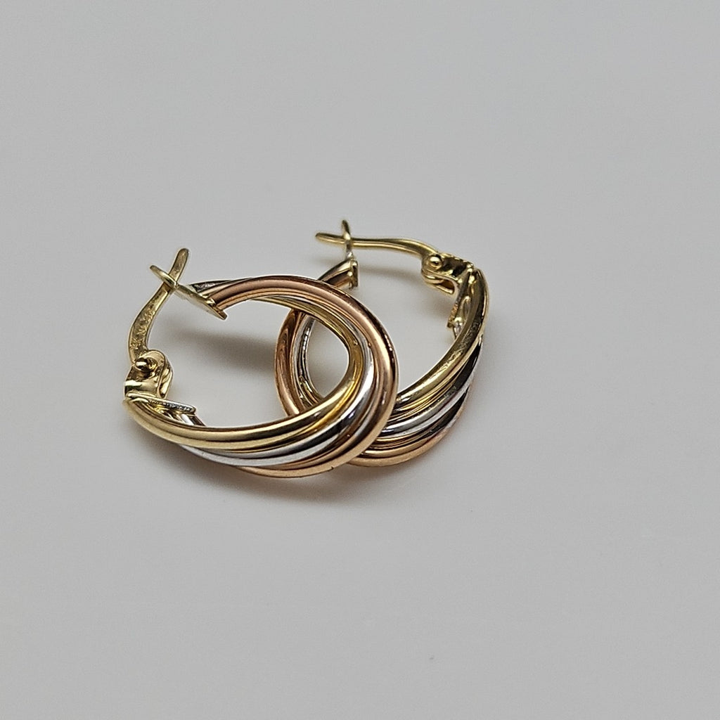 ARRACADAS ORO 14K 1.5 (NUEVO)