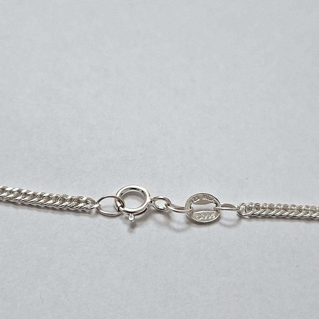 CADENA BARBADA PLATA .925 50 CM 4.12 GR (NUEVO)