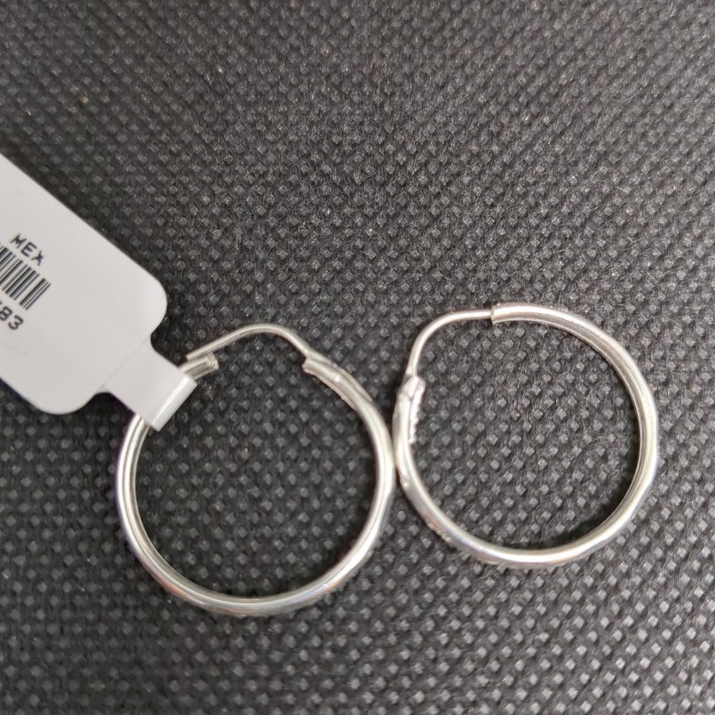 PAR ARRACADAS FACETADA PLATA .925 2.1 GR (NUEVO)