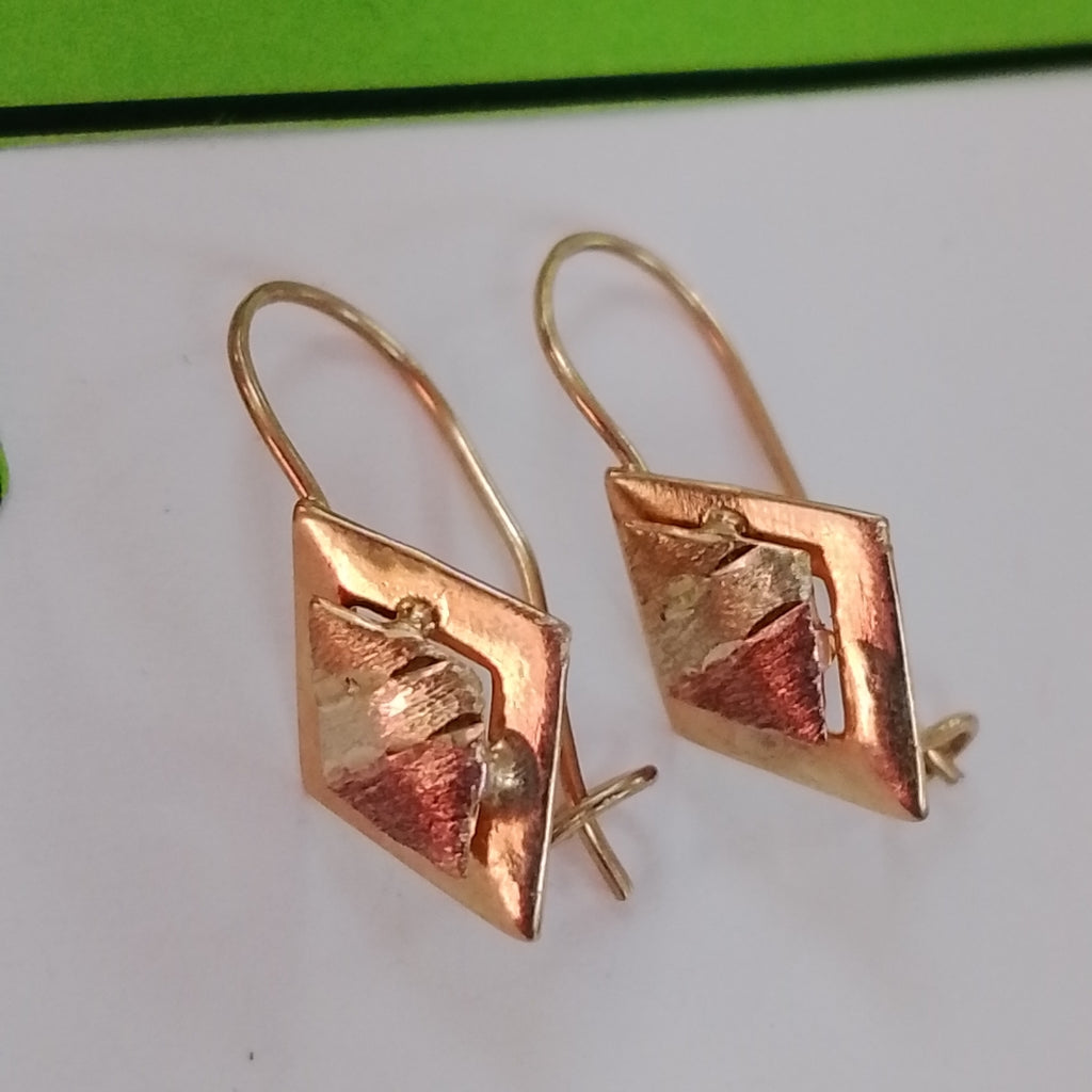 ARETES PAR ORO 10 K 0,90 GRMS (SEMINUEVO)