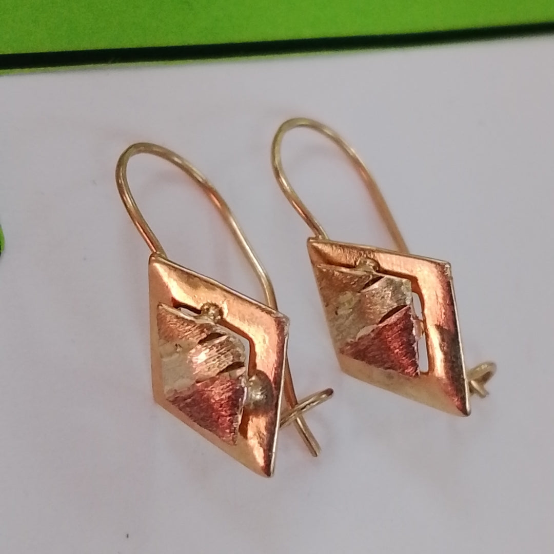 ARETES PAR ORO 10 K 0,90 GRMS (SEMINUEVO)