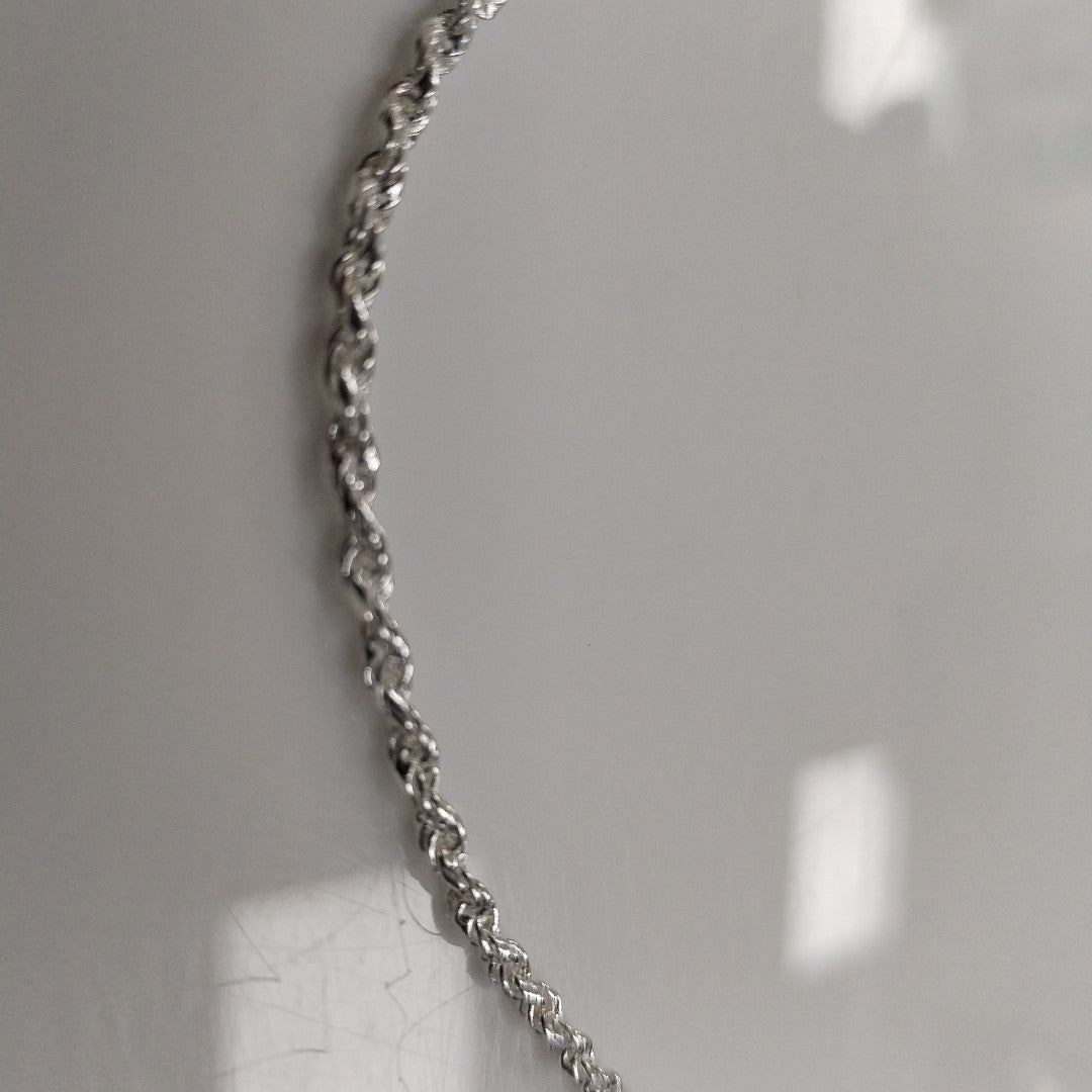 CADENA TORZAL PLATA .925 55 CM 9.62 GR (NUEVO)