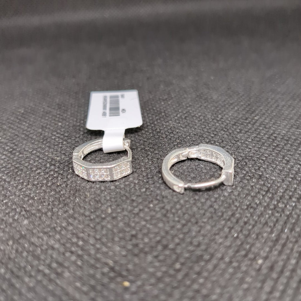 ARRACADAS C/CIRCONIAS PLATA .925 2.5 GR (NUEVO)