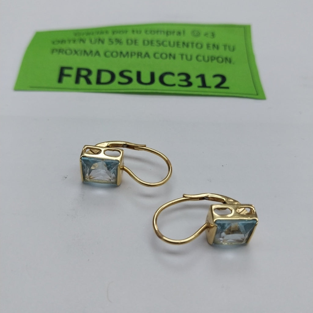 ARETES PAR ORO 16K 4,60 GRMS (SEMINUEVO)
