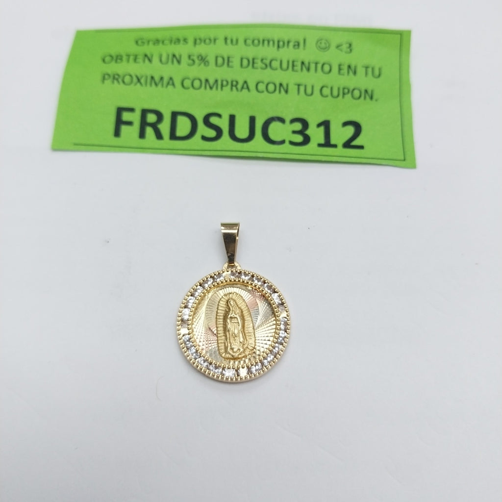 MEDALLA PERSONAL ORO 10 K 1.5 GRMS (SEMINUEVO)