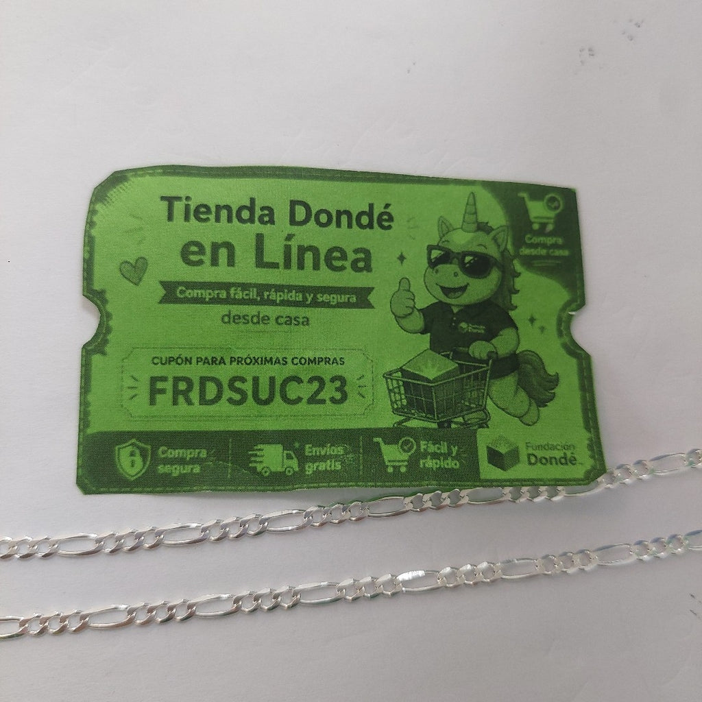 CADENA 3X1 PLATA .925 55 CM 7.12 GR (NUEVO)