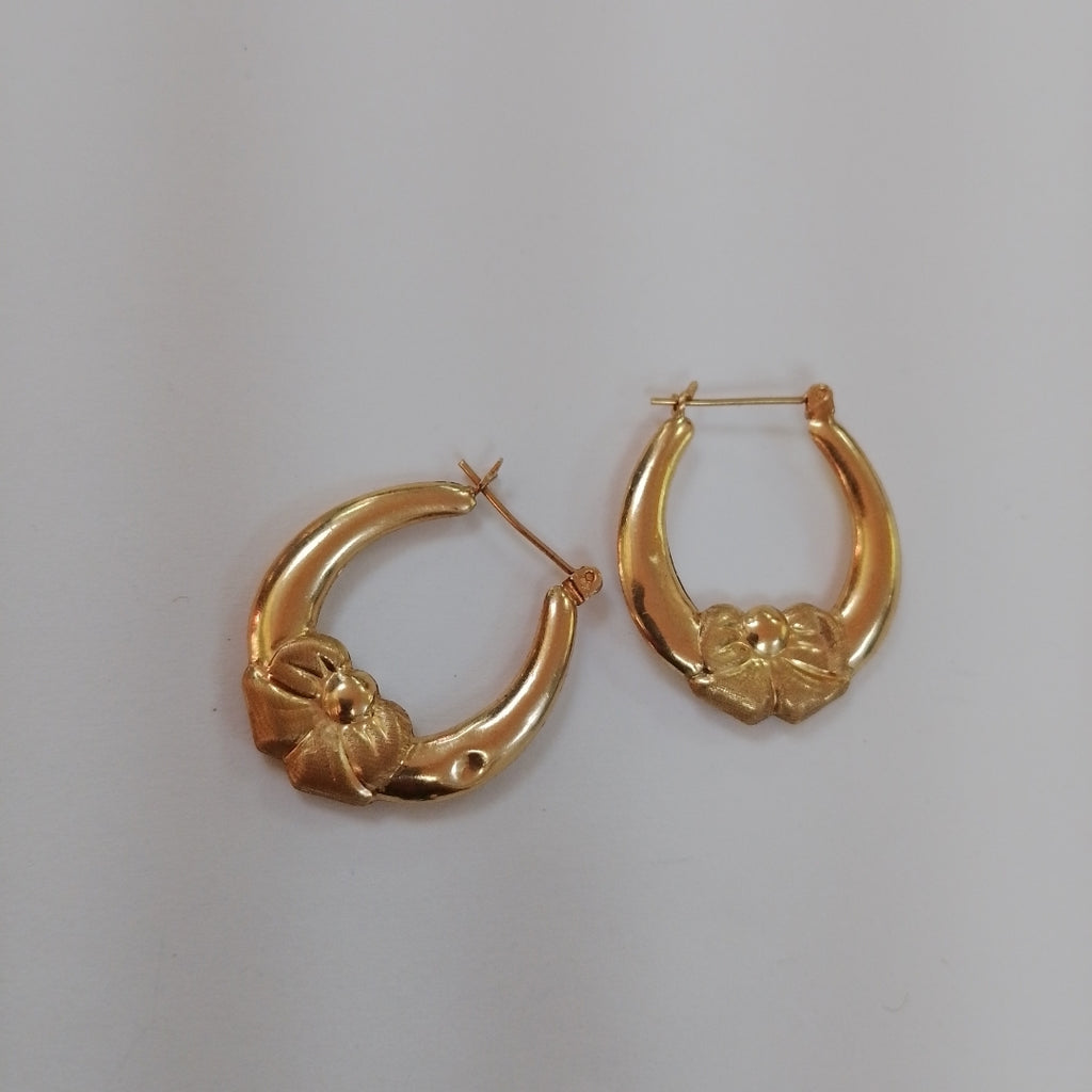 ARRACADAS PAR ORO 14 K 2,90 GRMS (SEMINUEVO)