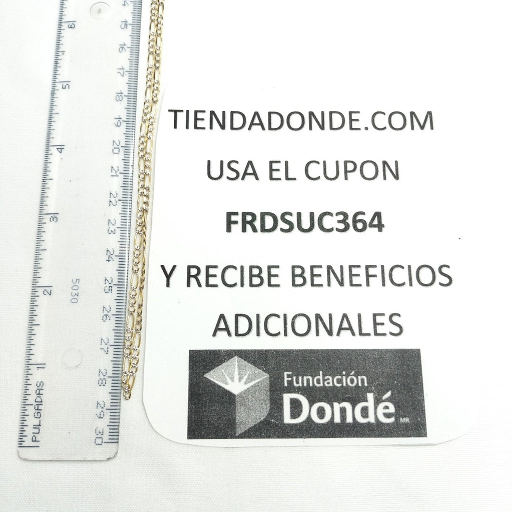 CADENA ORO 14 K 4.8 GRMS (SEMINUEVO)