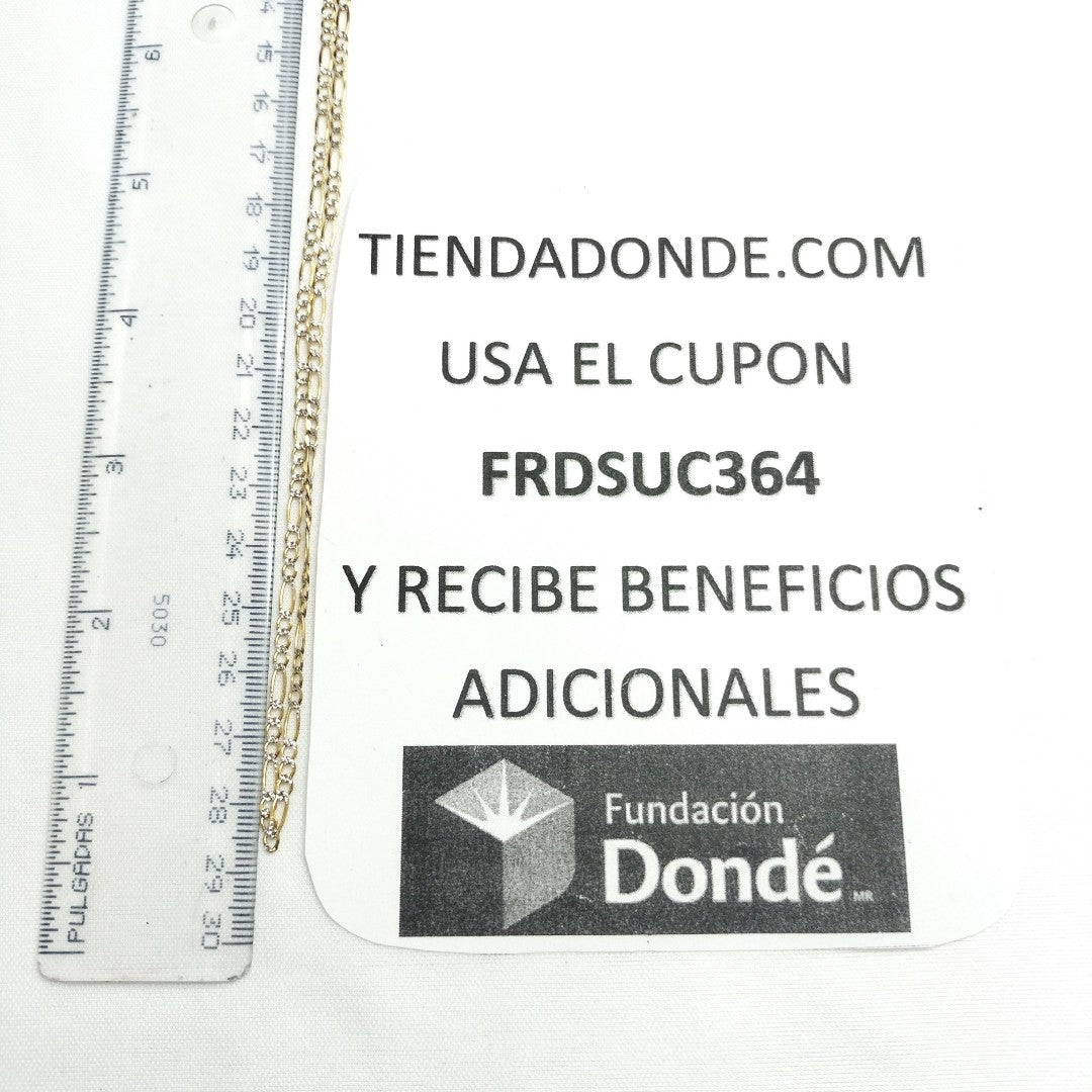 CADENA ORO 14 K 4.8 GRMS (SEMINUEVO)