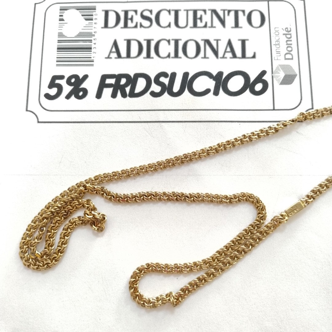 CADENA ORO 10 K 17,10 GRMS (SEMINUEVO)