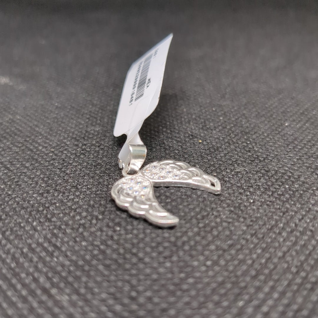 DIJE ALAS C/CIRCONIAS PLATA .925 2.3 GR (NUEVO)