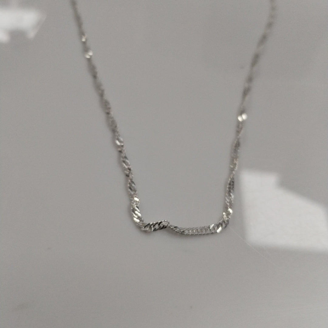 CADENA MEDIO TZL PLATA .925 55 CM 4.12 GR (NUEVO)