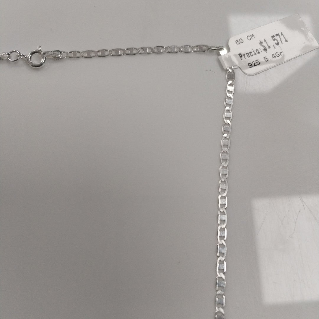 CADENA GUCHI PLATA .925 60 CM 5.42 GR (NUEVO)