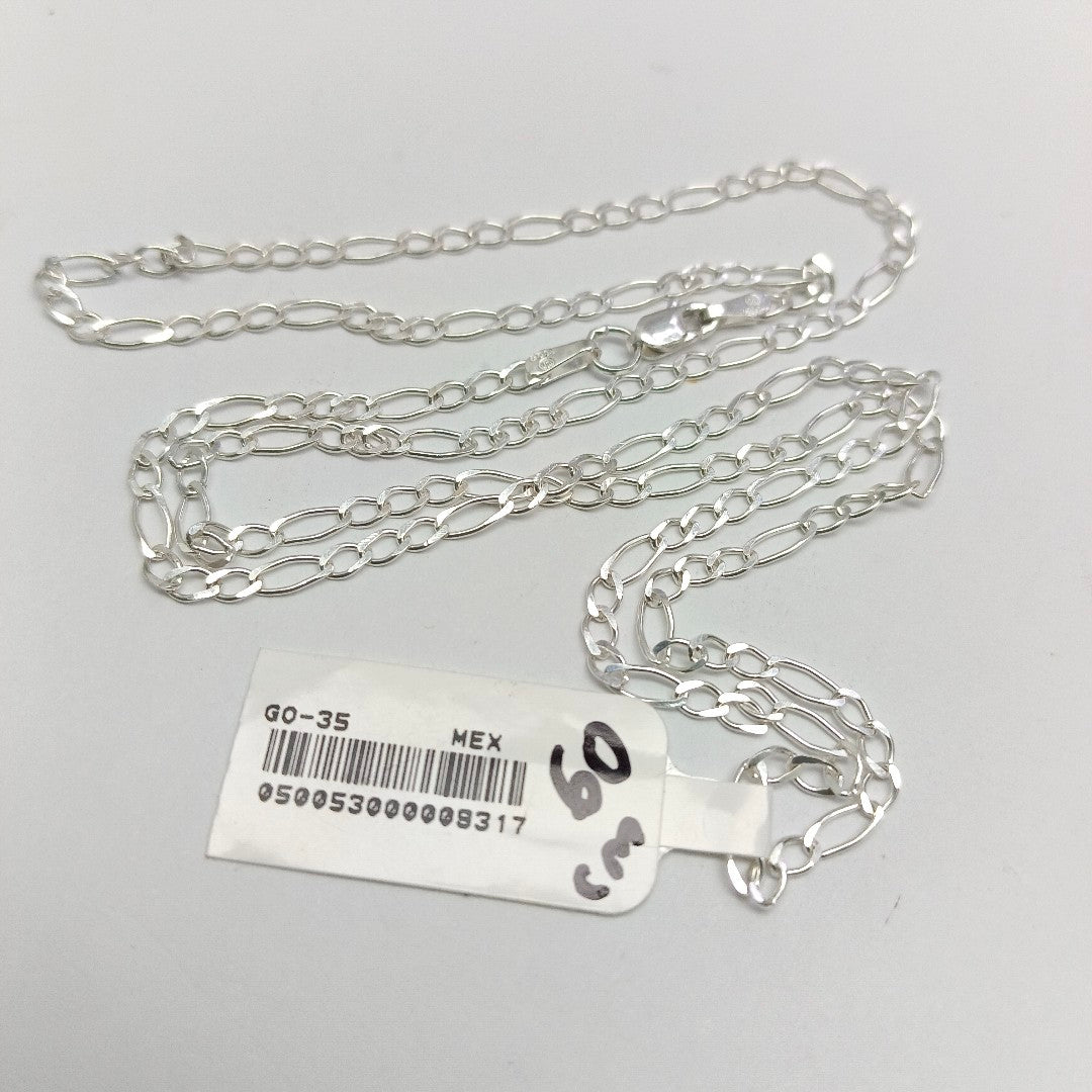 CADENA 3X1 PLATA .925 60 CM 4.82 GR (NUEVO)